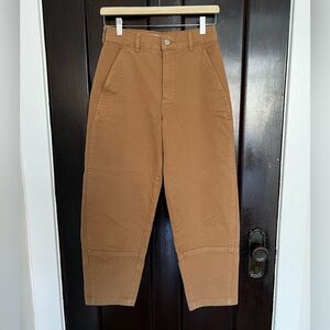 Everlane Utility Barrel Pant Khaki NWOT US 2
